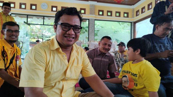 Daniel Mutaqien Syafiuddin, caleg dari Golkar di Pileg DPR RI Dapil Jabar 8, Minggu (10/3/2024)