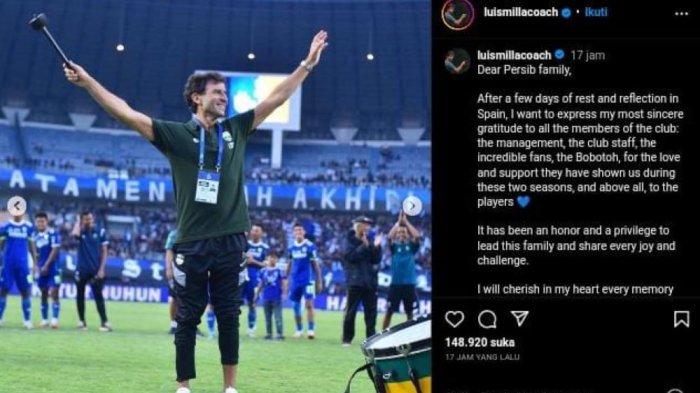 Luis Milla Aspas Berikan Surat 