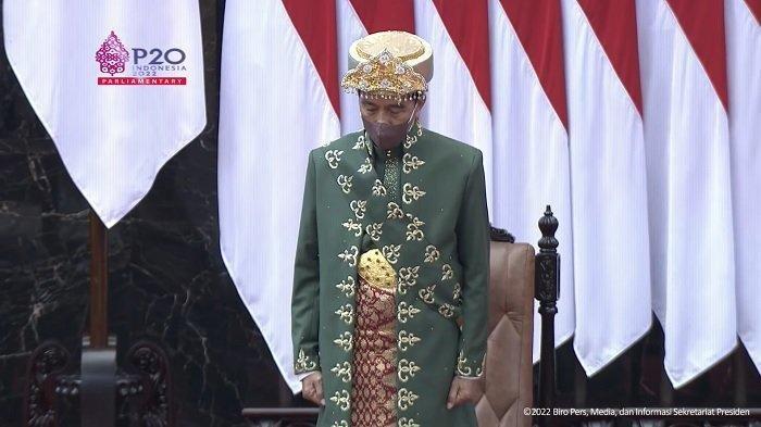 Jokowi Kenakan Baju Paksian Asal Bangka Belitung dalam Pidato Kenegaraan
