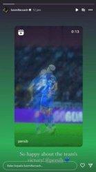 Respon Luis Milla diungkapkan melalui Instagram Stories (@luismillacoach) pada Jumat (28/7)