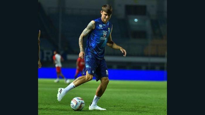 Stefano Beltrame pemain asing anyar Persib Bandung yang kini sudah siap 100 persen keluarkan semua kemampuannya.