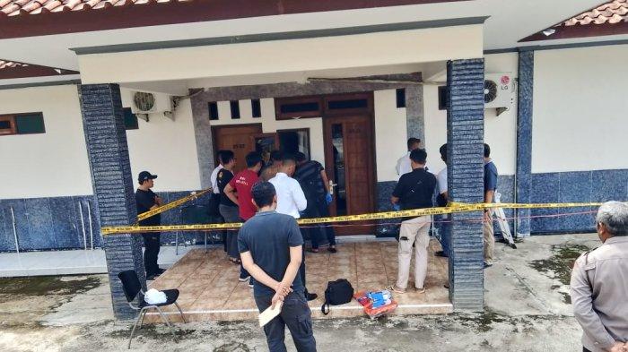 Lokasi ditemukannya wanita meninggal tanpa busana di hotel melati di Kuningan.