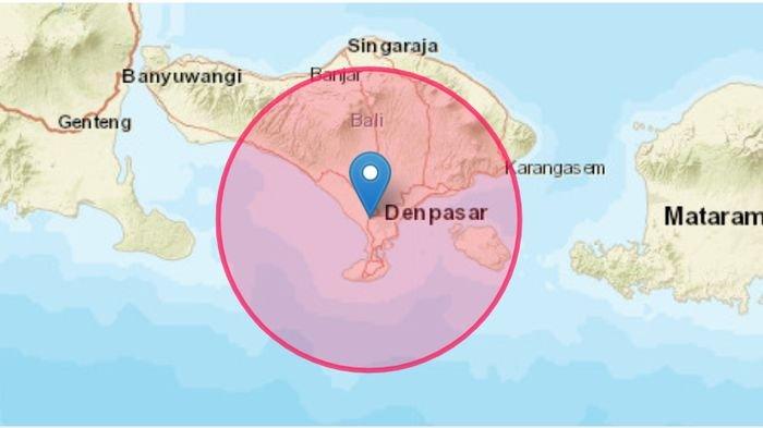 BMKG memberi informasi resmi tentang gempa di Badung