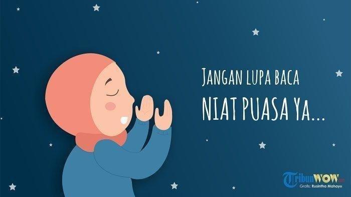 Ilustrasi Berdoa - Niat Puasa
