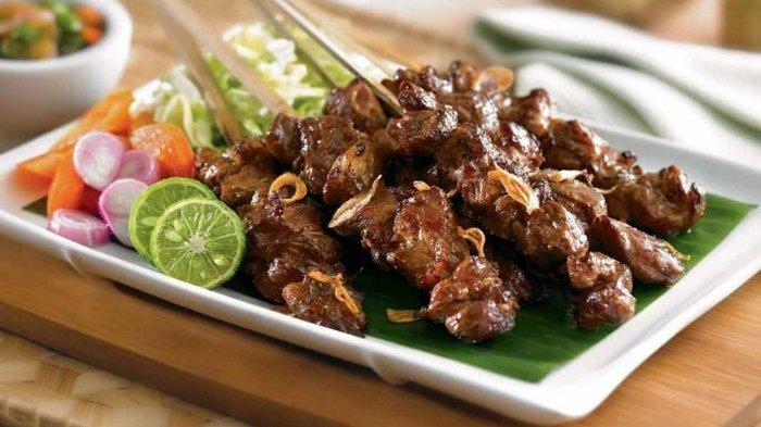 Ilustrasi sate kambing