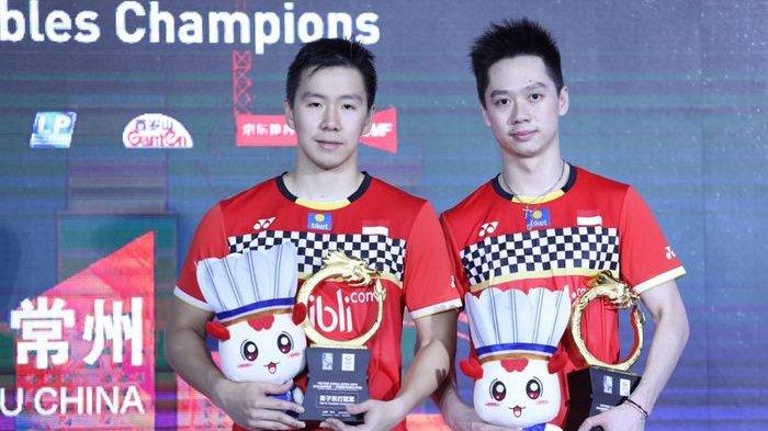 The Minions, Marcus Fenaldi Gideon/Kevin Sanjaya Sukamuljo juara China Open 2019