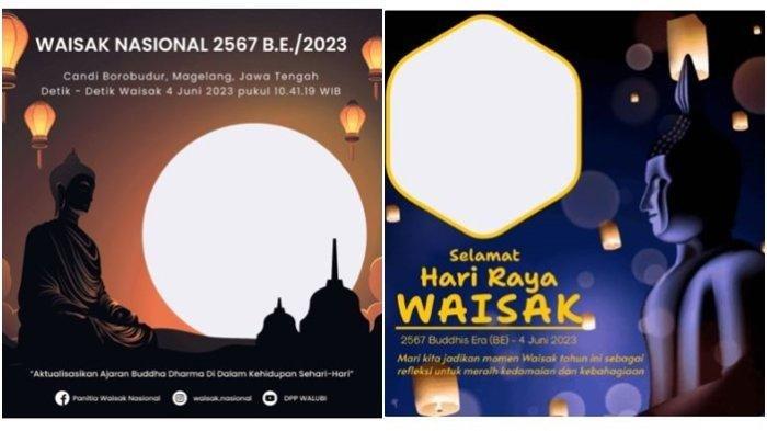 Poster Gambar Ucapan Selamat Hari Raya Waisak 2023 10