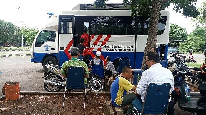 Lokasi SIM Keliling Cirebon Hari Ini: Balai Desa Putat dan Bank BJB Gebang