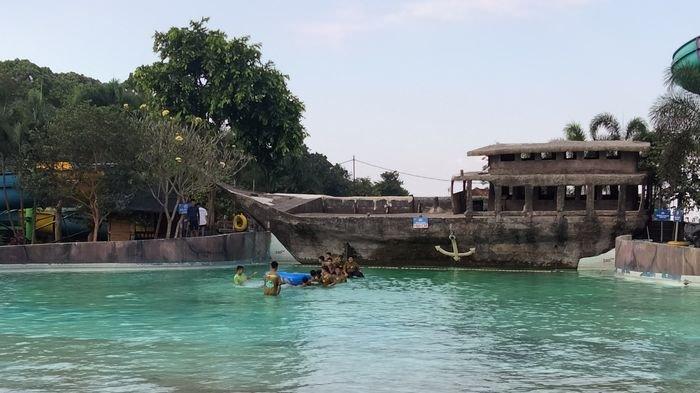 suasana tempat wisata Sangkan Park di Kuningan.