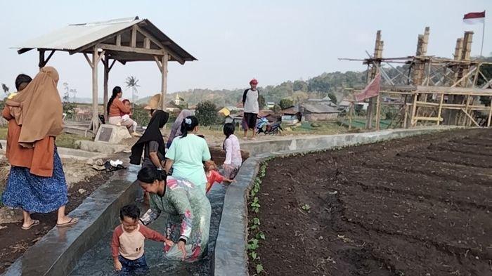 Lokasi wisata baru di Desa Pajambon Kecamatan Kramatmulya Kuningan, yang akan diberi nama Agro Wisata Pakuwon.