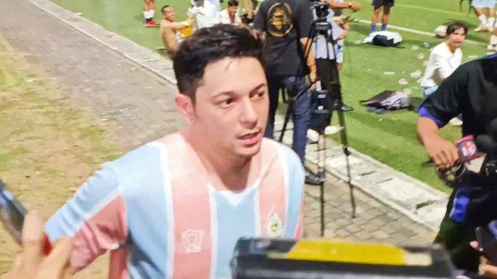 Andrew Andika saat ditemui di lapangan Rugby Senayan, Jakarta Pusat, Selasa (21/5/2024) malam.