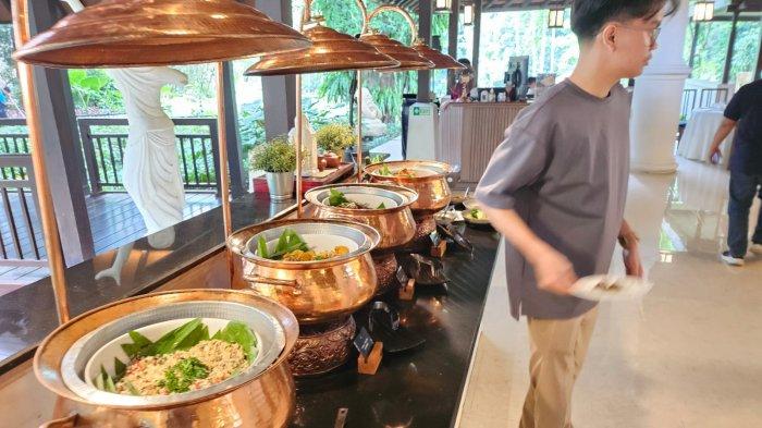 PAKET BERBUKA PUASA - Kelana Rasa menjadi paket buka puasa yang lengkap dan menjadi momen eksplorasi rasa bagi tamu yang berbuka puasa di Novotel Bogor (Foto: TribunnewsDepok.com/Vini Rizki Amelia)