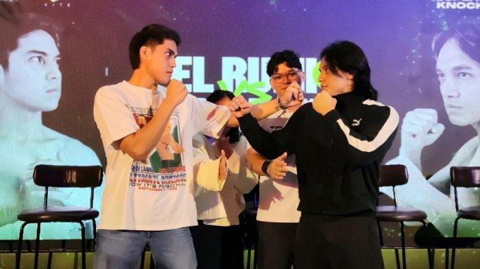TINJU SELEBRITIS -- Jefri Nichol dan El Rumi kembali tanding tinju, setelah mereka sempat baku hantam di atas ring tahun 2023. Pertandingan tinju kedua Jefri Nichol dan El Rumi bertajuk 'Superstar Knockout ' yang rencananya akan digelar, di Jakarta Convention Center (JCC) Senayan, Jakarta Pusat, 9 Agustus 2025.