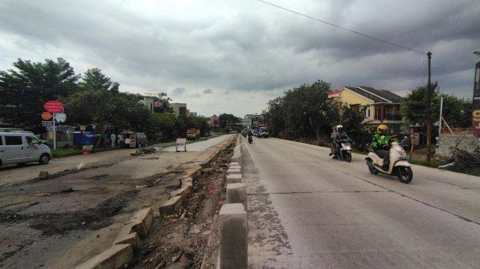 Sebagian Lajur Jalan Boulevard GDC Selesai Dibeton, Kini Sudah Bisa ...