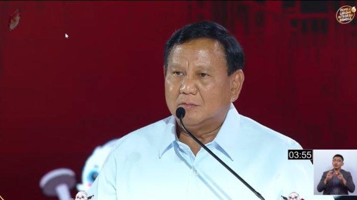 Debat Capres Ketiga, Prabowo Subianto Sebut Kritik Anies Tak Obyektif Didorong Ambisi Menggebu-gebu