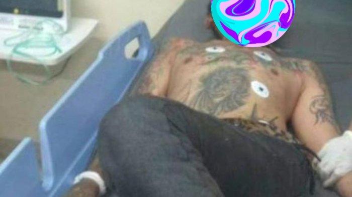 Pria korban penganiayaan di Gunung Putri, Kabupaten Bogor, pada Sabtu (15/9/2024) malam.