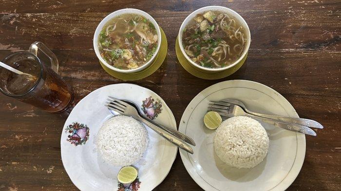 Salah satu menu di Soto Segerr Mbok Giyem