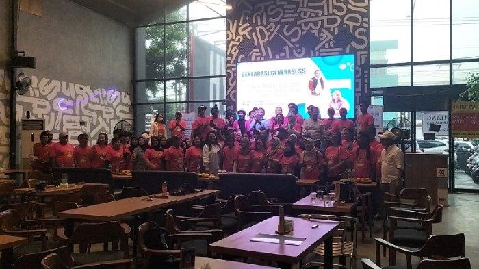 Calon Wali Kota Depok, Supian Suri (SS) mendapatkan dukungan dari relawan berseragam pink yang mengatasnamakan diri Generasi SS.