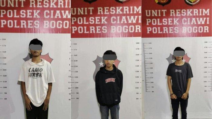 Polisi Tangkap Tiga Terduga Pelaku Tawuran yang Tewaskan Seorang Pelajar di Ciawi  Bogor - Tribunnewsdepok.com
