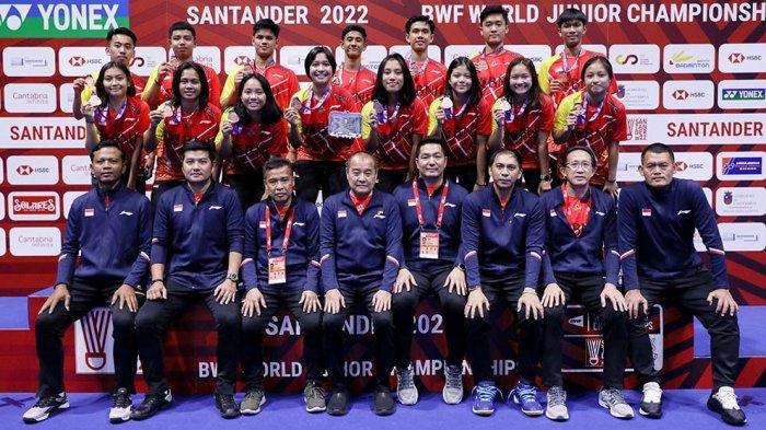 tim bulu tangkis junior Indonesia bersiap berlaga