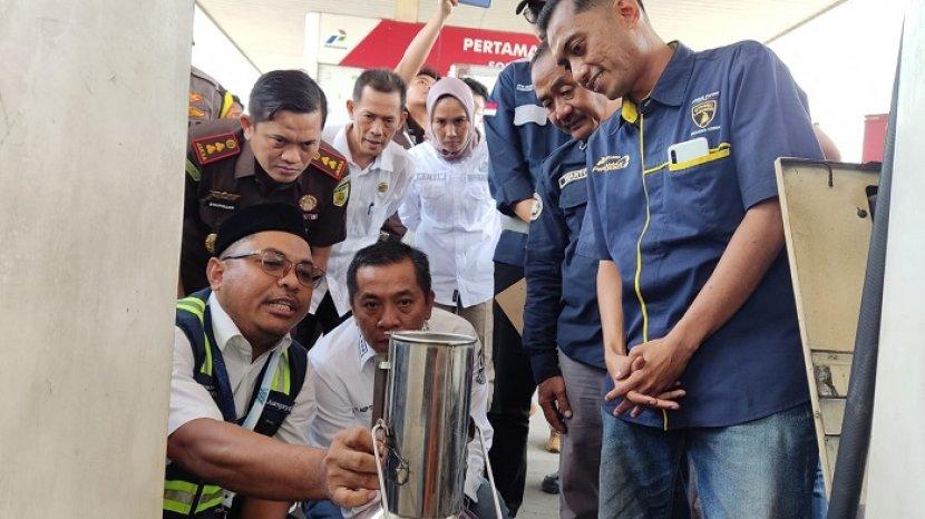 Sejumlah SPBU di Jalur Mudik Lebaran Disidak Imbas Dugaan Kecurangan Takaran
