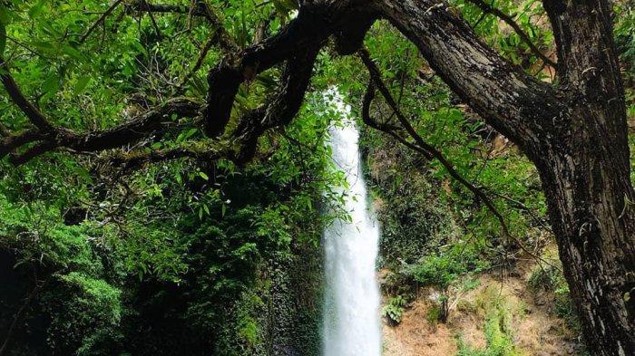 Air Terjun Ogi di Bajawa, Kabupaten Ngada, Flores, Nusa Tenggara Timur.