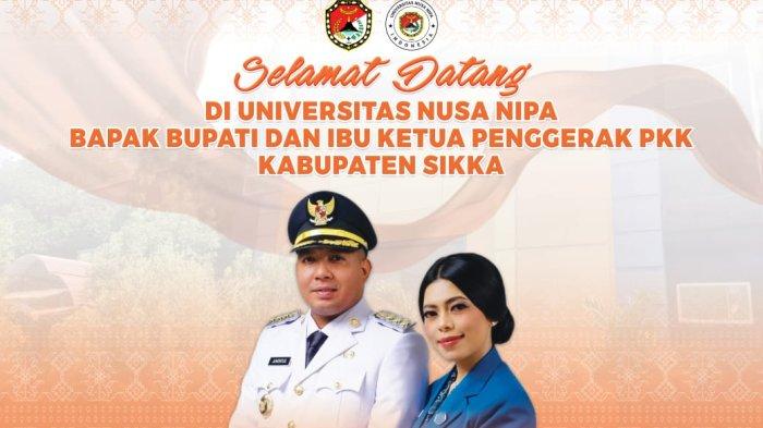 BUPATI SIKKA DAN KETUA TIM PENGGERAK PKK KABUPATEN SIKKA