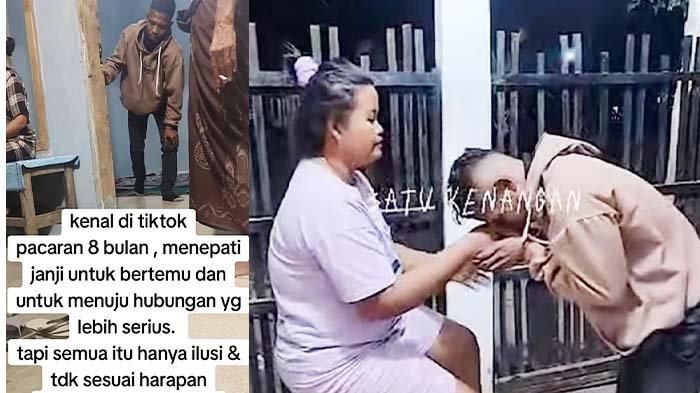 Terlihat Ismail berpamitan pulang ke keluarga gadis tersebut di Jember, Jawa Timur, September 2024