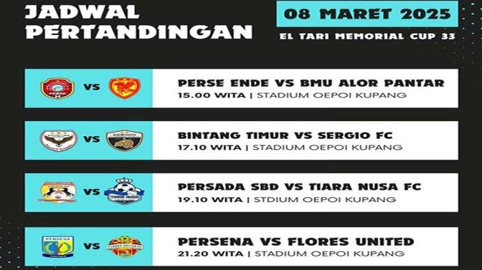 Hari Ini Laga Pembuka El Tari Memorial Cup XXXIV,Perse Ende Vs Citra Bakti Ngada