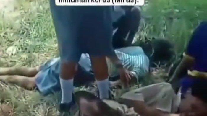 Siswi Mabuk Tak Sadar