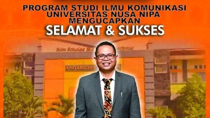 Rektor Universitas Nusa Nipa, Dr.Yonas KGD Gobang, S.Fil, MA.