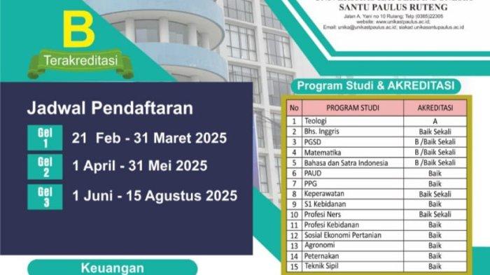PENDAFTRAN UNIKA RUTENG