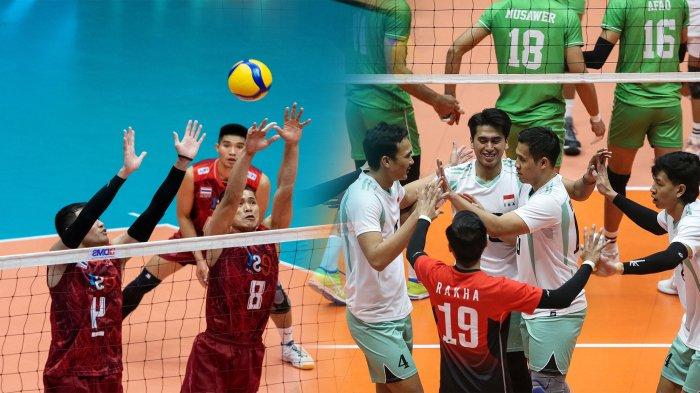 Catatan Pertemuan Terakhir Timnas Voli Putra Indonesia Vs Thailand, Balikkan Kehormatan di Laga Asia