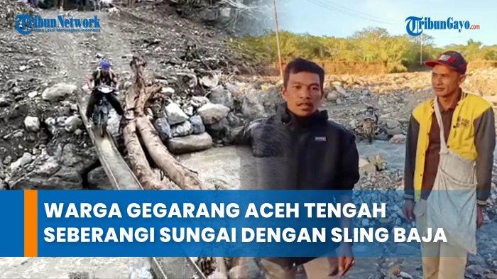 Nyawa Nyaris Hilang di Sling Kabel, Aksi Berani Wabup Aceh Tengah Tembus Banjir Ketol