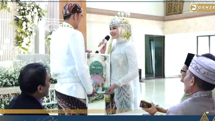 Doni Haryono Persunting Wilda Nurfadhilah dengan Mahar Emas dan Berlian