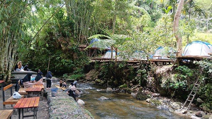 Lokasi objek wisata Lembah Pentagon di Bener Meriah, Sabtu (20/4/2024). 