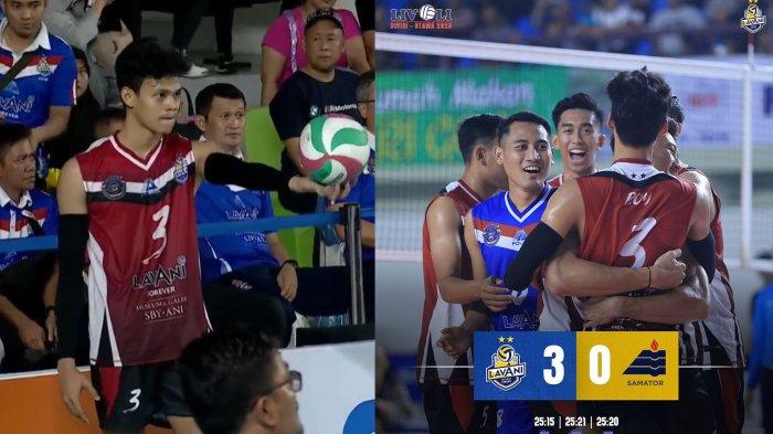 Hasil Livoli Divisi Utama 2023: LavAni Raih Kemenangan Gemilang 3-0 atas Surabaya Samator