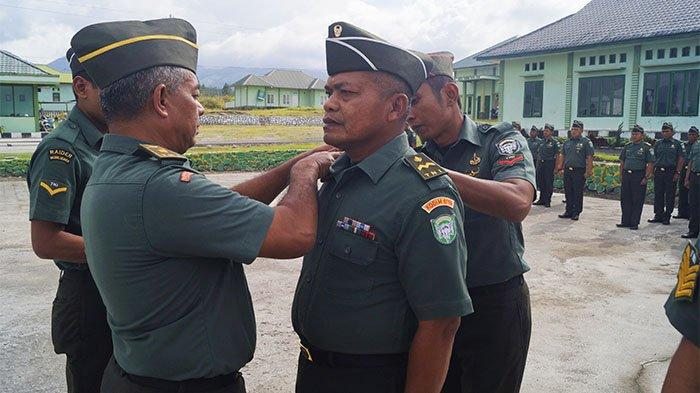 32 Prajurit Kodim 0119 Bener Meriah Naik Pangkat Saat Hari Kesaktian Pancasila