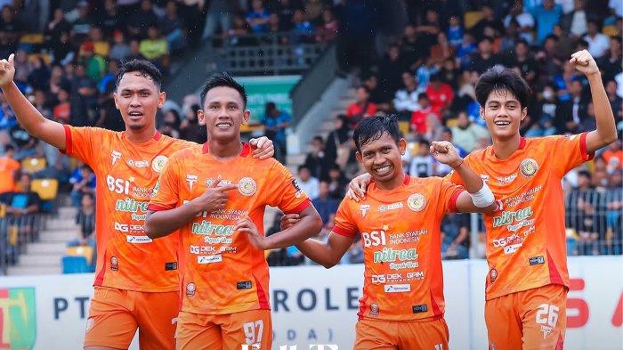 Para pemain Persiraja Banda Aceh di Liga 2 2024/2025