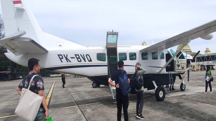 Cuaca Buruk Tunda Penerbangan Susi Air Kutacane-Banda Aceh Selama Satu Jam