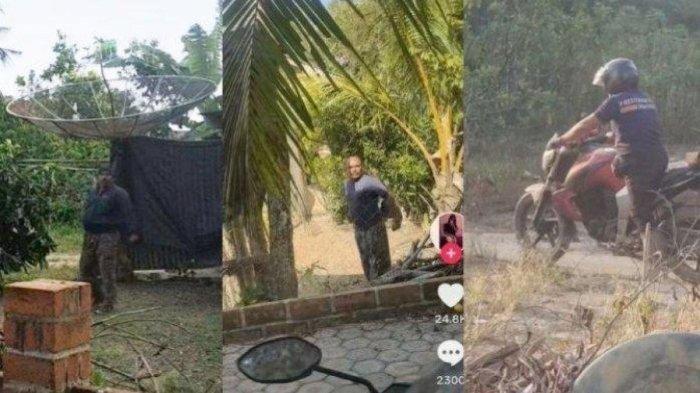 Pria ludahin rumah tetangga di Bangka Belitung laporkan tetangganya ke Polisi.