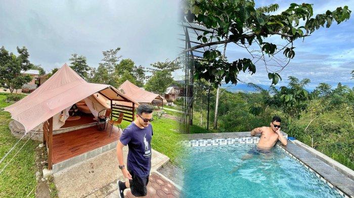 Potret pengunjung yang tengah menikmati liburan di Starland Glamping, Kabupaten Bener Meriah, Aceh.