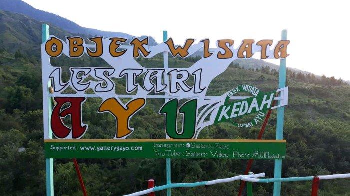 Objek Wisata Ayu Lestari Kedah, di Kecamatan Blangjeran, Gayo Lues