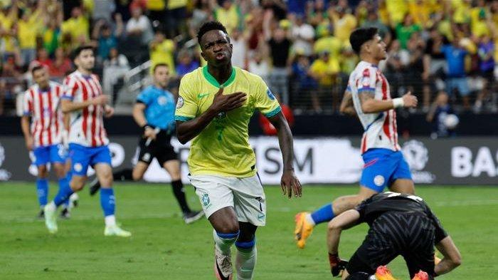 Brasil Tampil Menggila di Copa America 2024, Bungkam Paraguay dengan