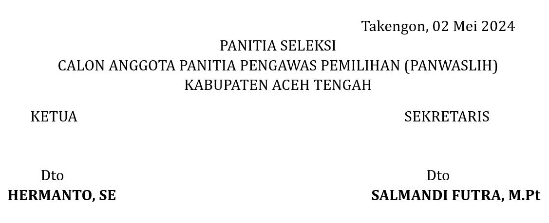 tertanda
