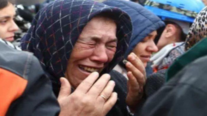 Ilustrasi wanita menangis