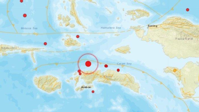 Gempa bumi pagi ini, Sabtu 19 Agustus 2023.