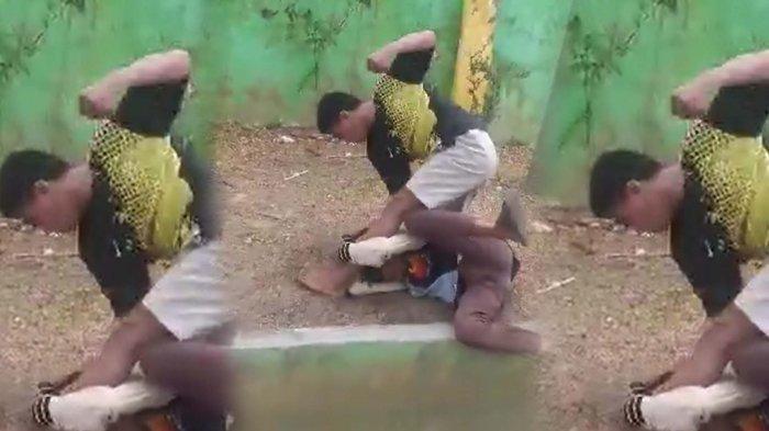 Penganiayaan kepada seorang siswa SMP 7 Kota Gorontalo. Dilakukan oleh seseorang yang bernama Raja. Penganiayaan terjadi Jumat (15/9/2023).