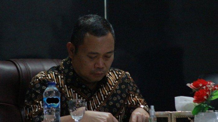 Pj Gubernur Gorontalo, Ismail Pakaya di PU Pohuwato, Jumat (22/9/2023). FOTO: Wawan Akuba/TribunGorontalo.com