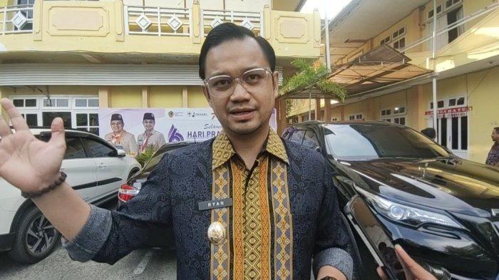 Ryan Kono, Wakil Wali Kota Gorontalo saat mengomentari penetapan tersangka Kasatpol PP Mulky Datau.